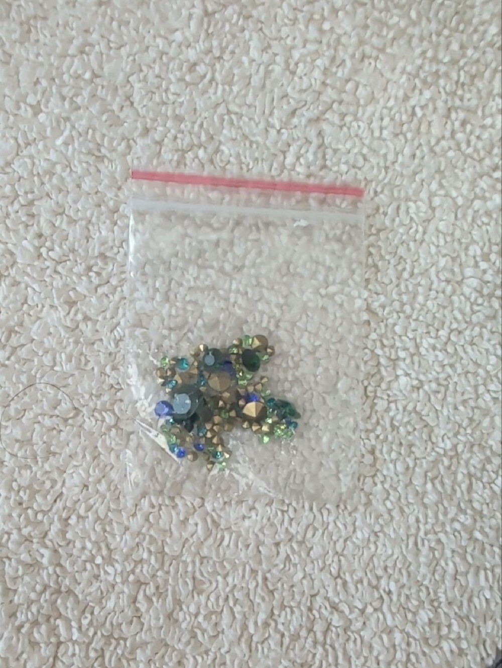 Natasha Couture Blue Peacock Crystal Rhinestone Evening Clutch Minaudière Bag - Picture 13 of 15